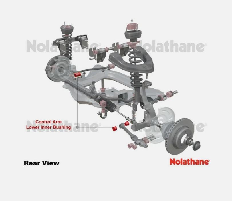 Nolathane 45616 Front Control arm lower inner bushes Ford Falcon Fairmont AU BA BF FPV
