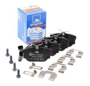 ATE 602872 Rear Brake Pads DB2055 7D0698451G Transporter T4