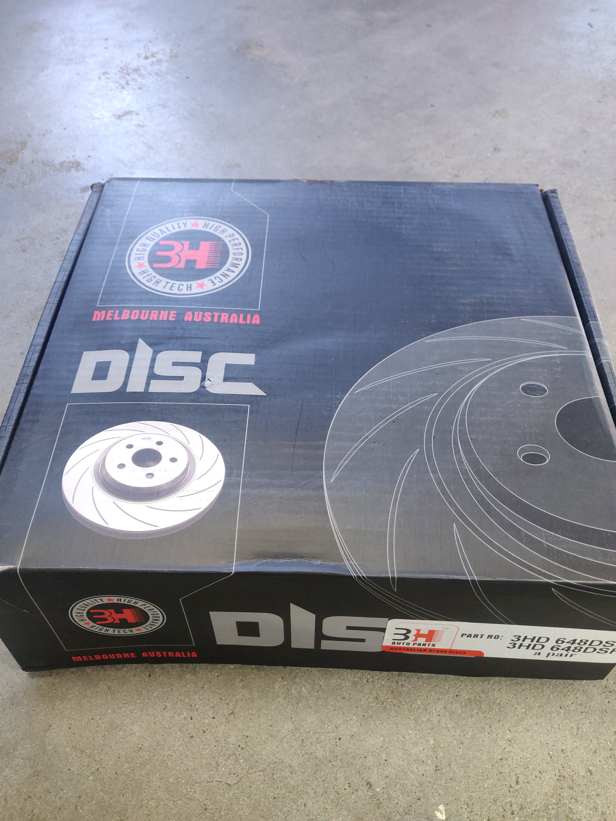 Front Disc Rotor Pair Drilled Slotted For Subaru Impreza BRZ Toyota 86 Refer DR648 DBA648