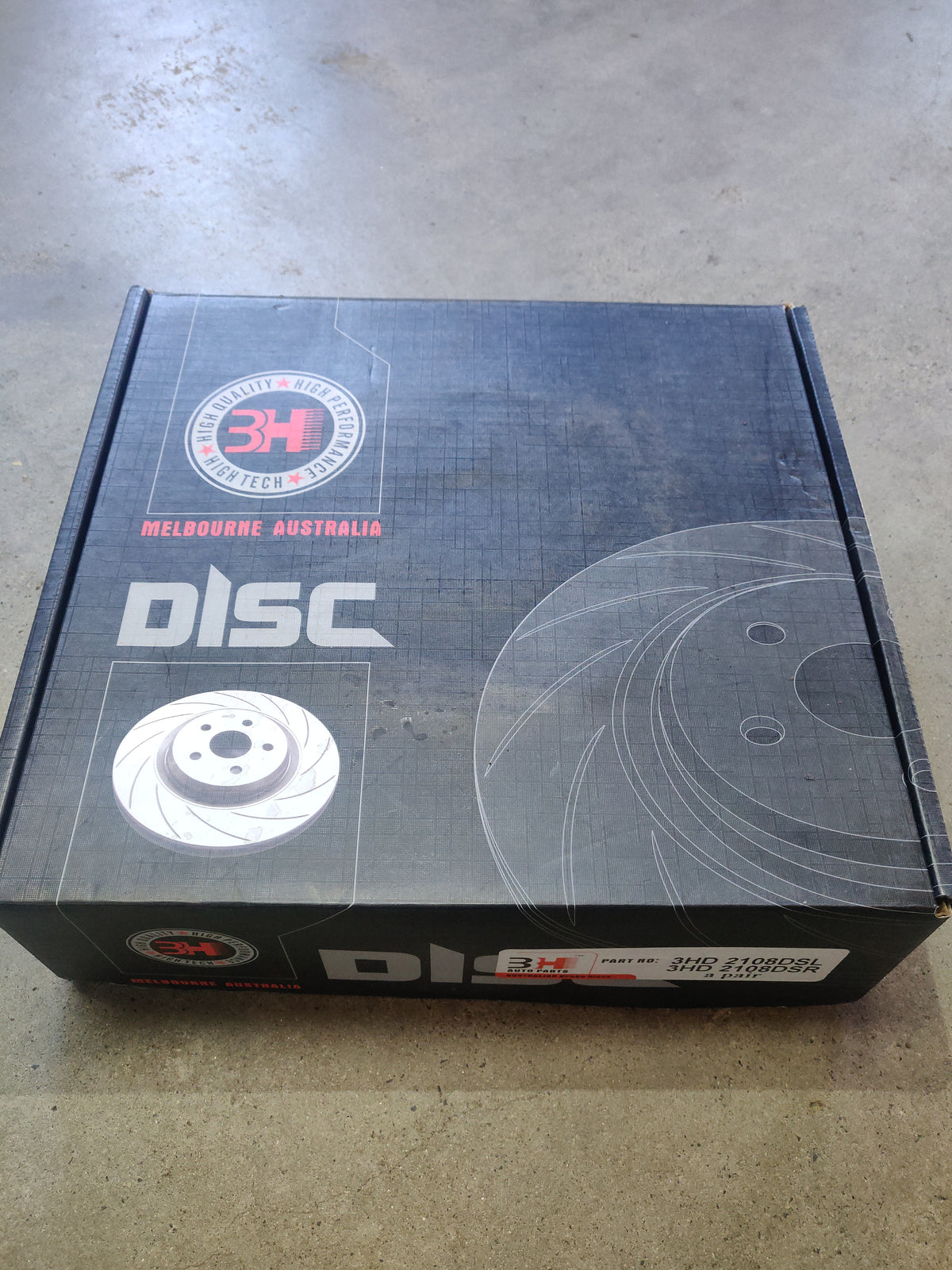 Rear Disc Rotors Slotted & Drilled For Ford Territory TS SY SZ Falcon BF FG XR6 XR8