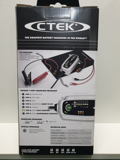 CTEK MXS 3.8 Battery Charger 12V 3.8A MXS3.8