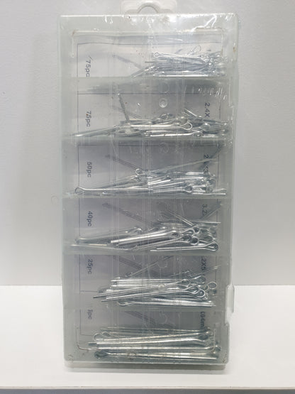 Motor Champ 280 Piece Cotter Pin Split Pin Assortment Grab Kit