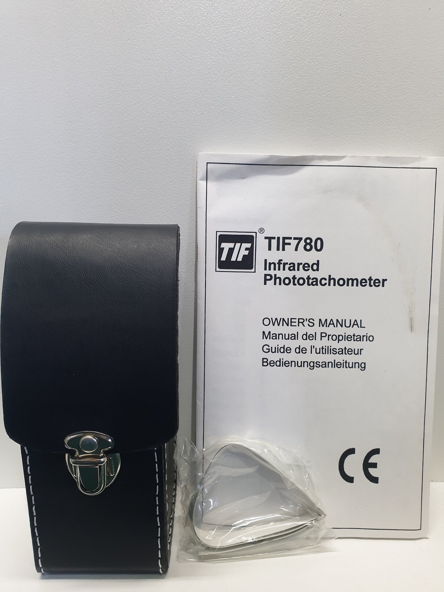 TIF 780 Digital Infrared Phototachometer by SPX with Leather Case in Box