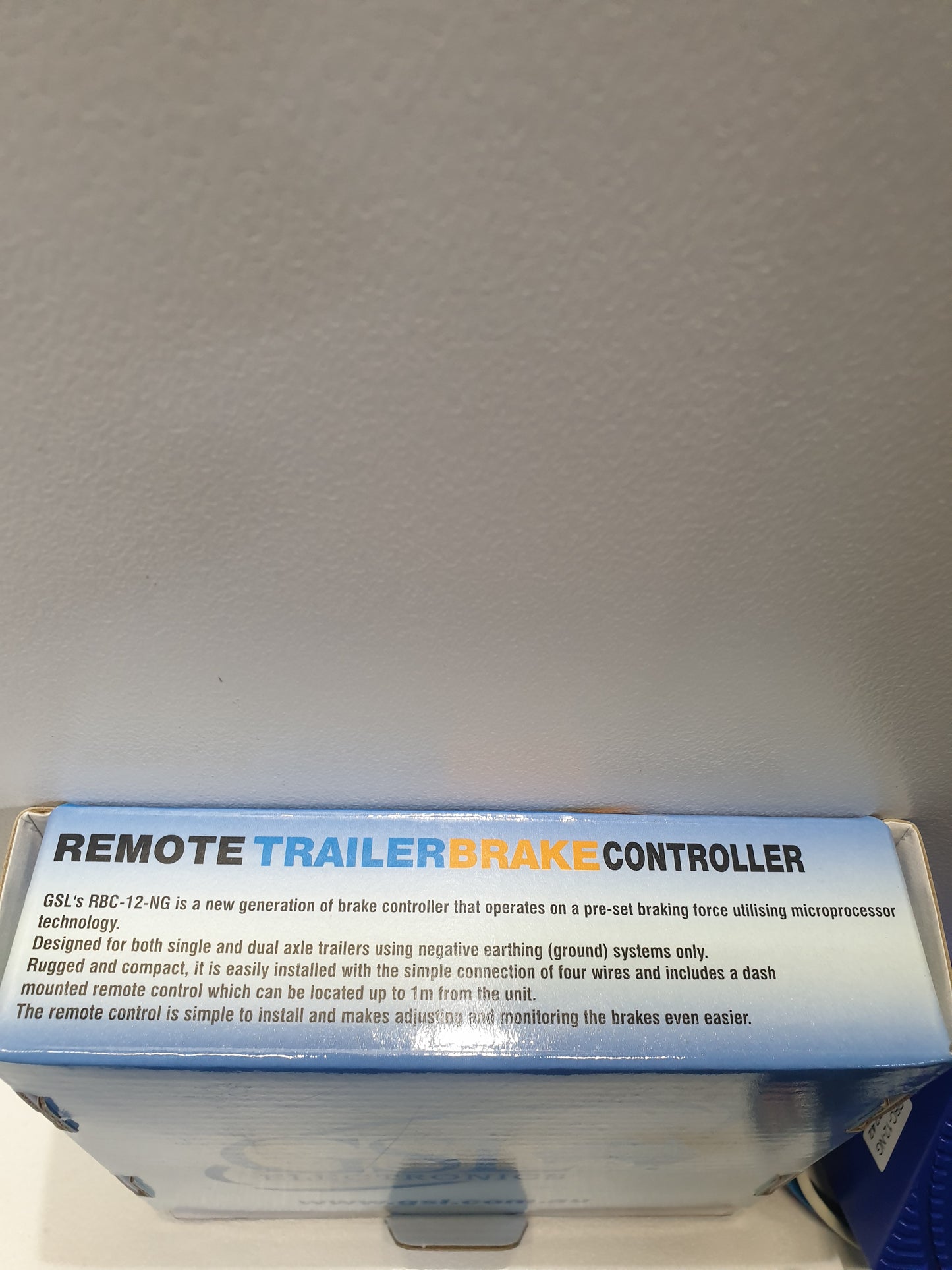 GSL Electric Remote Trailer Brake Controller - MODEL RBC-12-NG