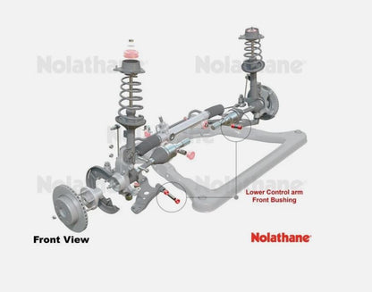 Nolathane 45466 Front Control Arm Inner Front Bushing Holden Adventra Crewman VY VZ & HSV