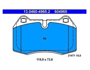 ATE Front Brake Pads 604965 for BMW E38 725i 728i 730i 735i