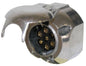 7 Pin Large Round Metal Trailer Accessory Socket TS-61 equivalent to Narva 82062BL