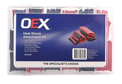 OEX Heat Shrink Assortment Kit 300 Pieces ACX1097