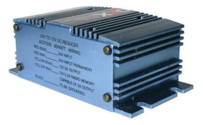 OEX Voltage Reducer 24V - 12V Switch Mode Single Circuit 5A With Memory wire for UHF Radio ACX7200