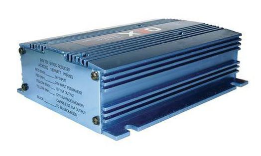 OEX Voltage Reducer 24V To 12V Switch Mode Single Circuit 15A With Memory wire for Radio ACX7202