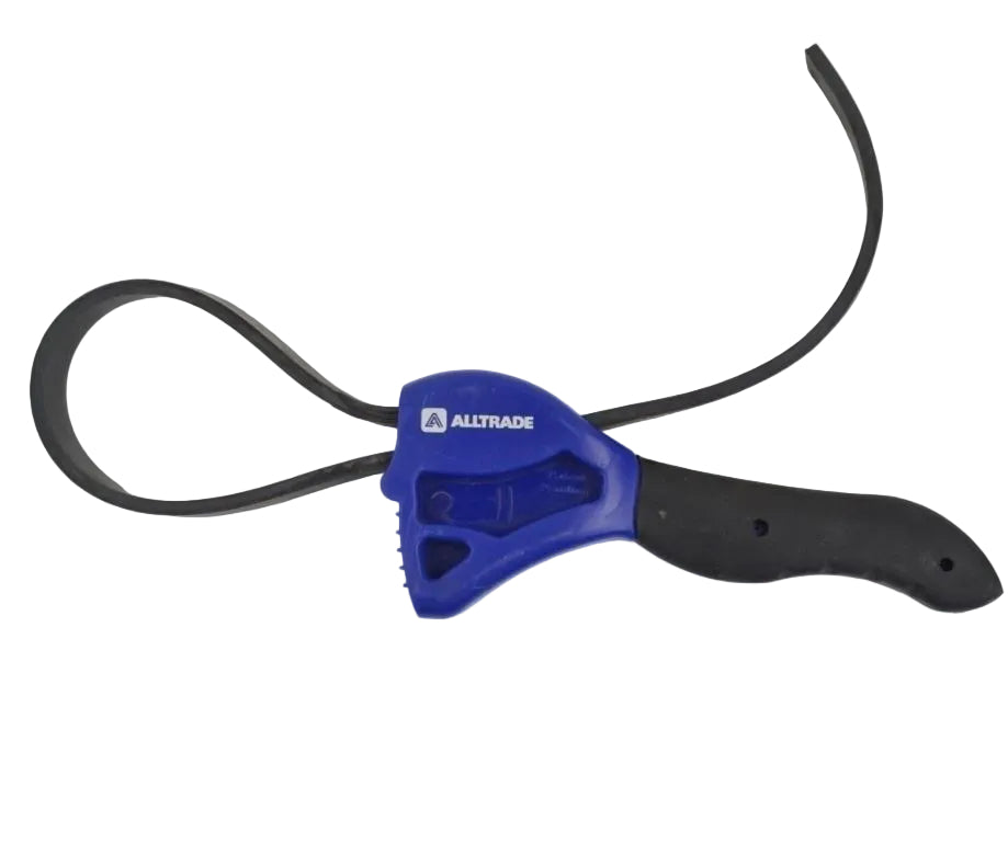 Alltrade Oil Filter Rubber Adjustable Strap Wrench Removal Tool 140mm