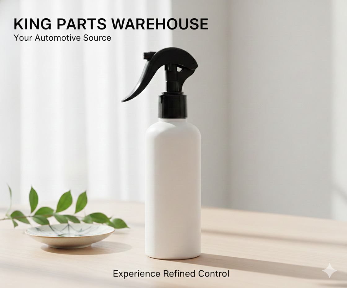 BLACK TRIGGER SPRAYER Fits 24mm 24/410 Bottle Dispenser Mist Spray Smooth