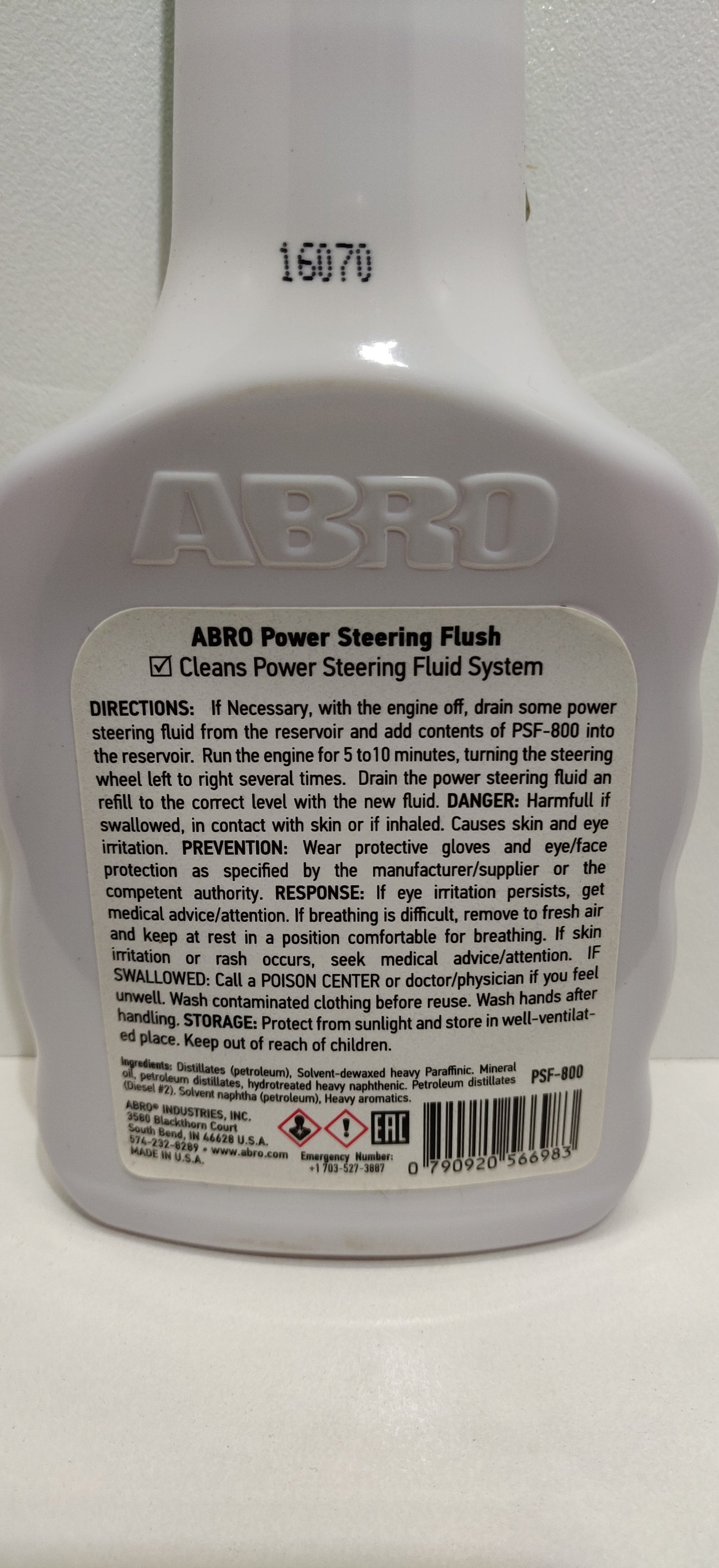 ABRO Power Steering Flush  PSF-800 354ml