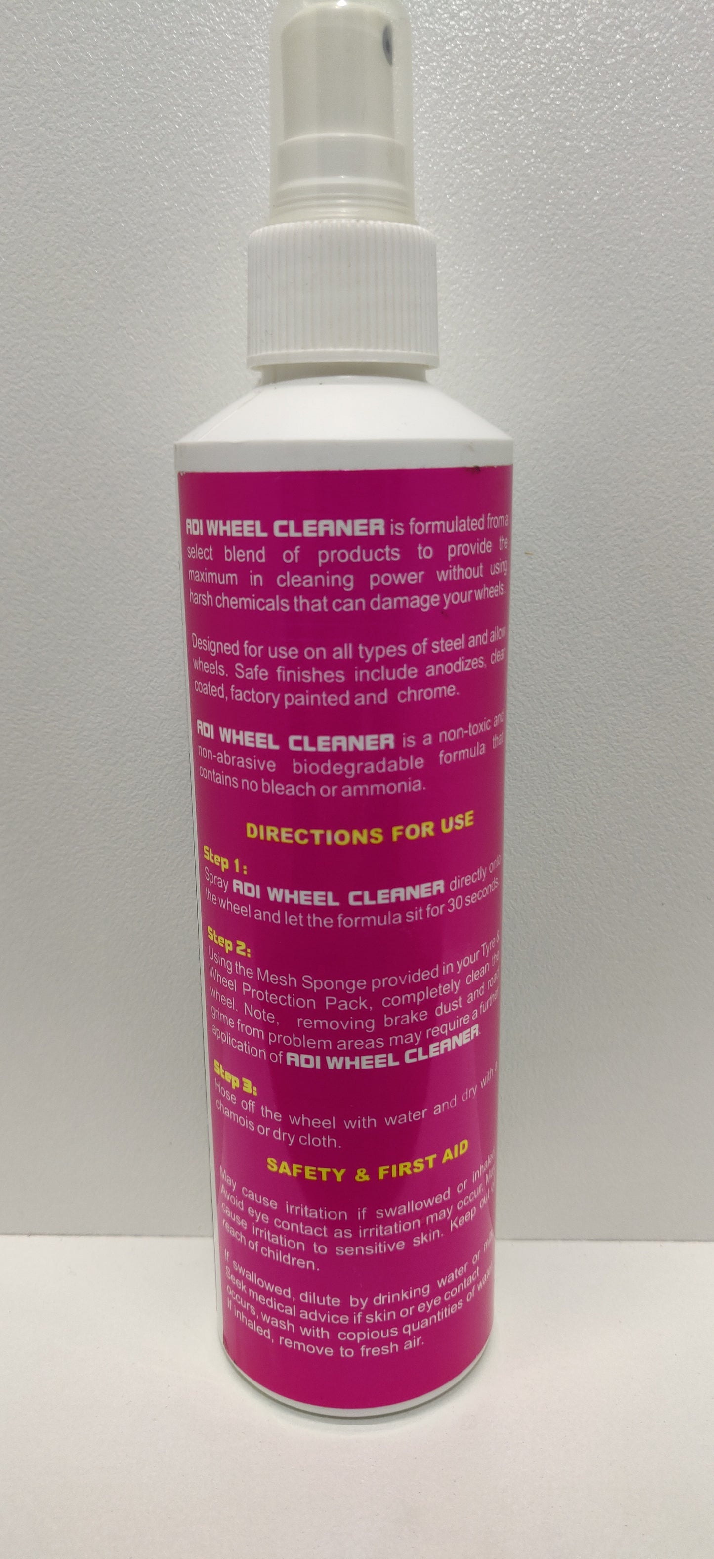 ADI Alloy Wheel Rim Cleaner 250ml  * Non Toxic + biodegradable *