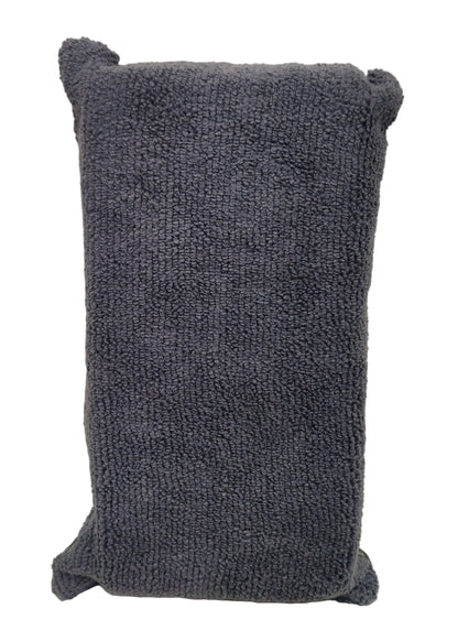 Microfibre car wash sponge dual sided 20cm x 10cm x 5cm - GREY
