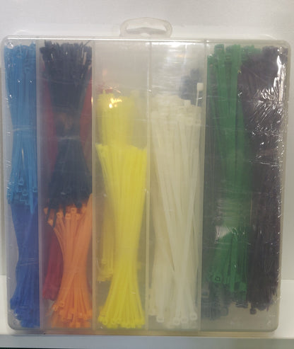 Revolution 1000 piece assorted UV stabilised cable tie kit 65-90000