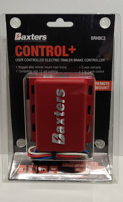 BAXTERS CONTROL+ Electric Trailer Brake Controller BRHBC3