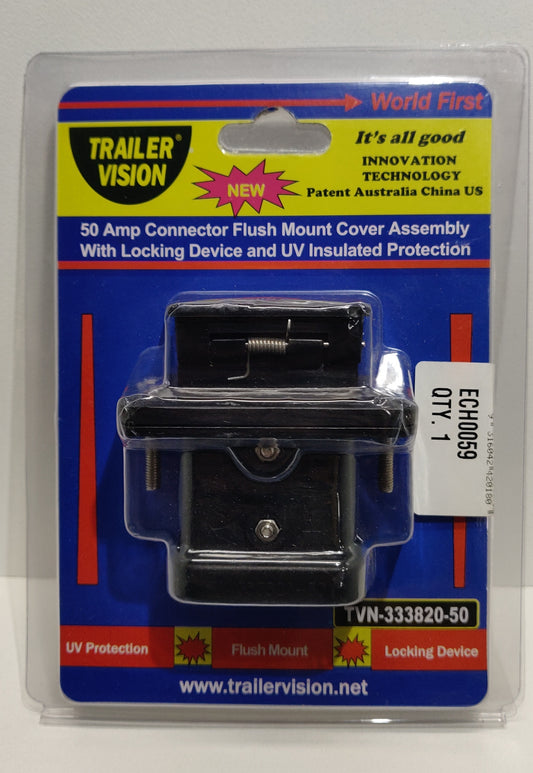 TRAILER VISION Flush Mount Housing For 50A Anderson Plug Connectors TVN-333820-50