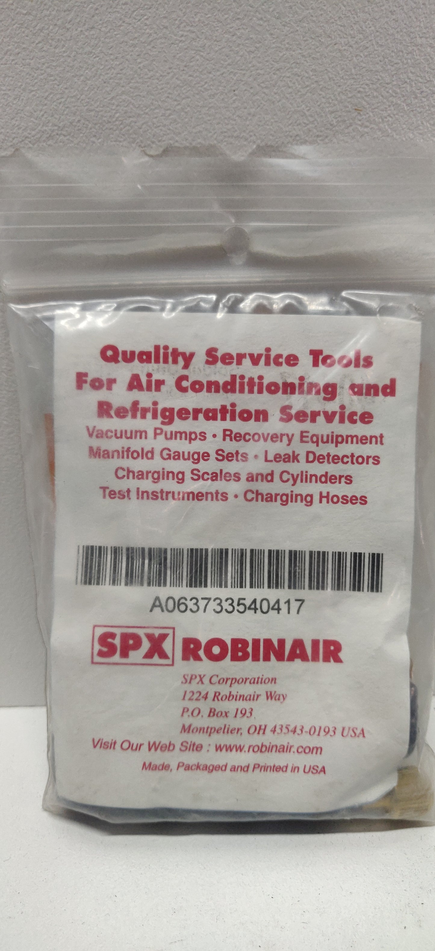 Robinair 40417 Solder Union 1/4MFL X 3/16" OD Copper Tube Pack of 6