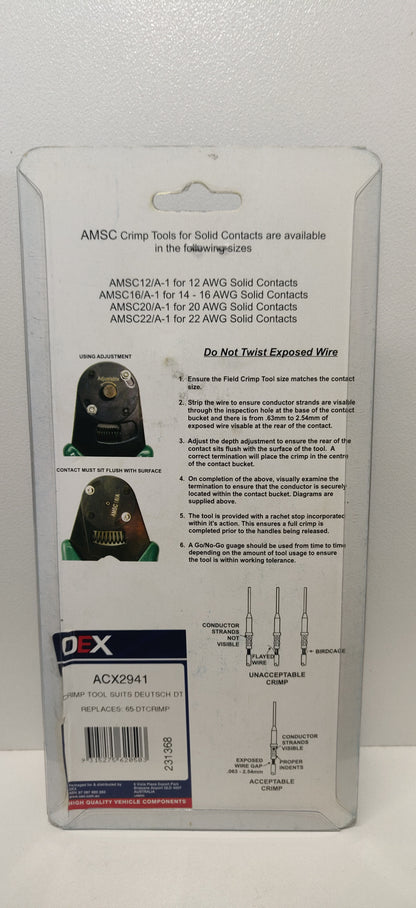 AMSC16/A-1 Deutsch Crimp ACX2941