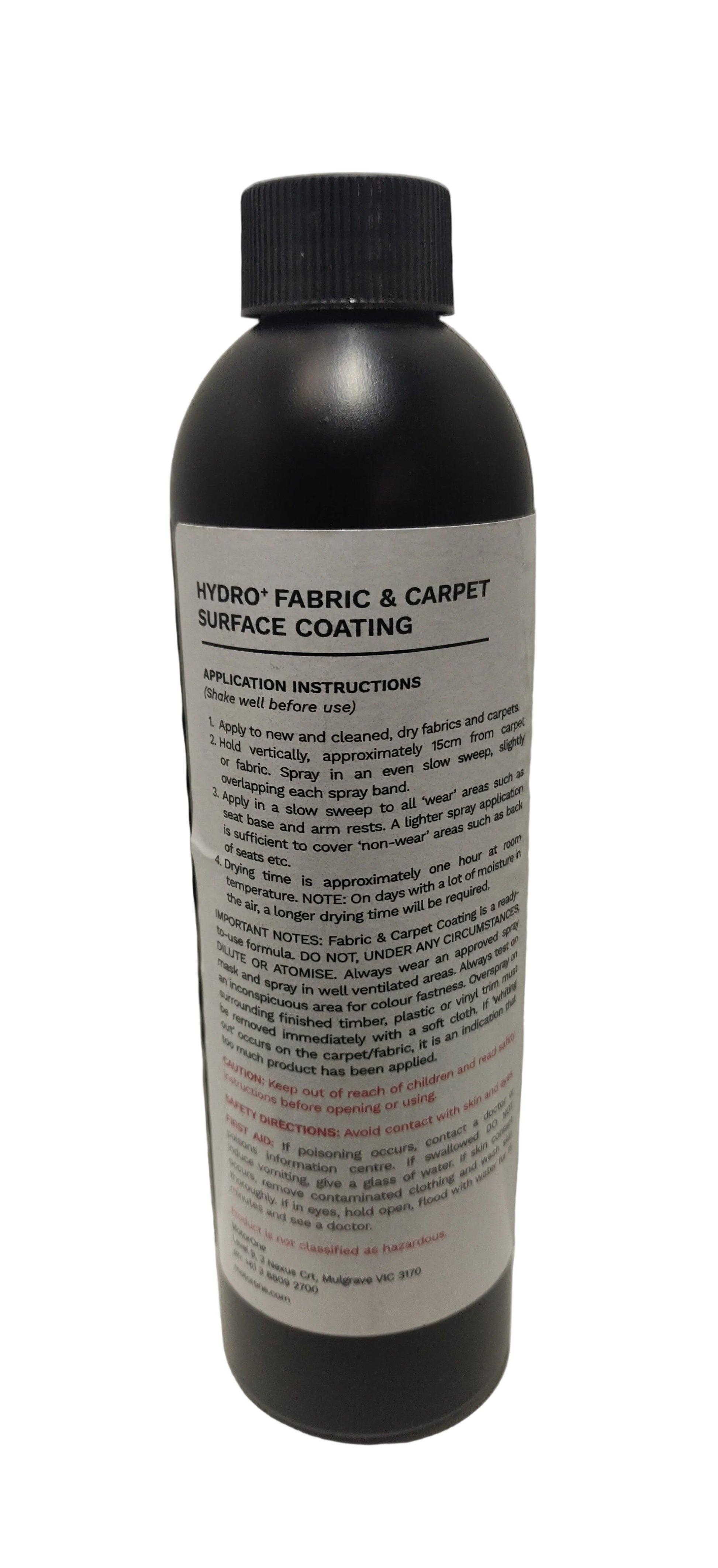 HYDRO+ Fabric and Carpet Coating Stain Protection 375ml