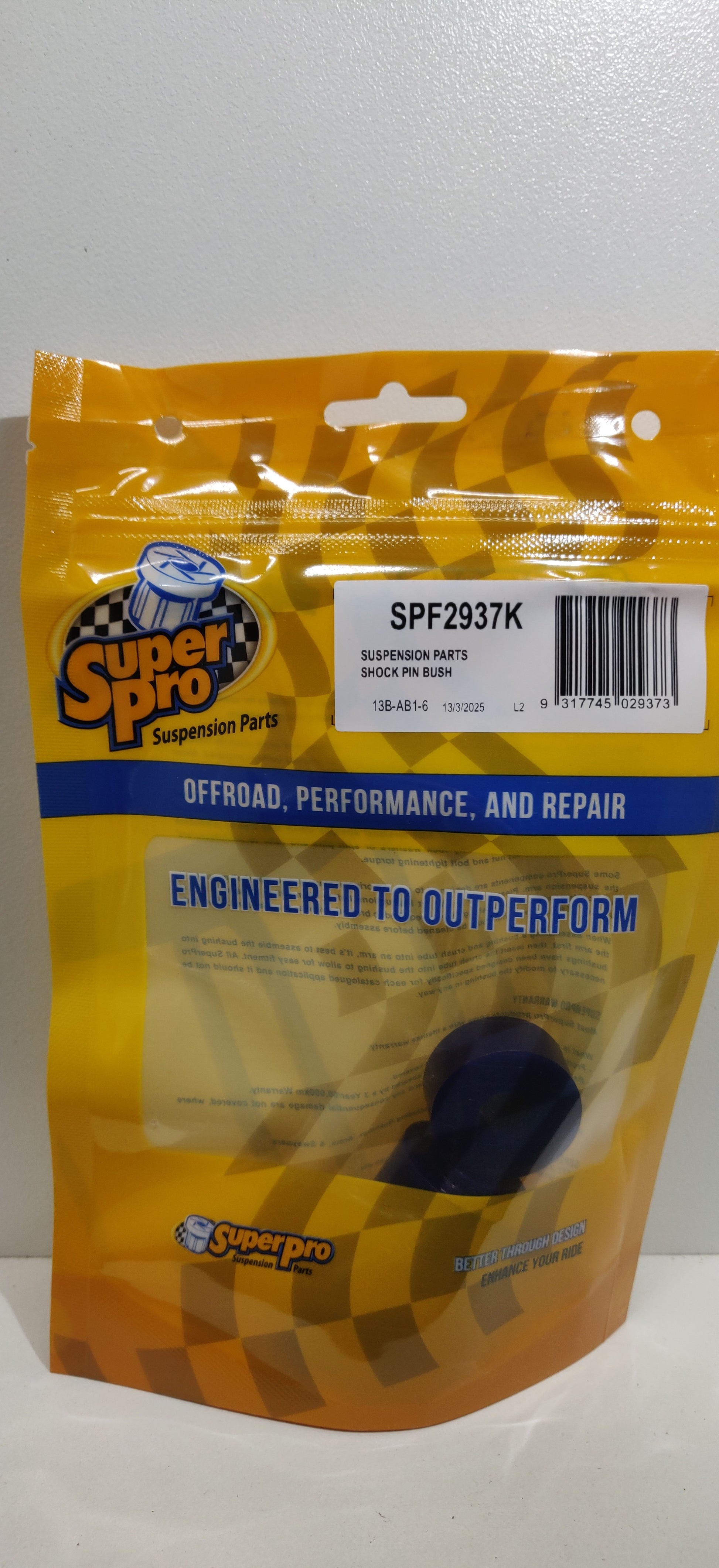 SuperPro SPF2937K Shock Absorber Bush Kit