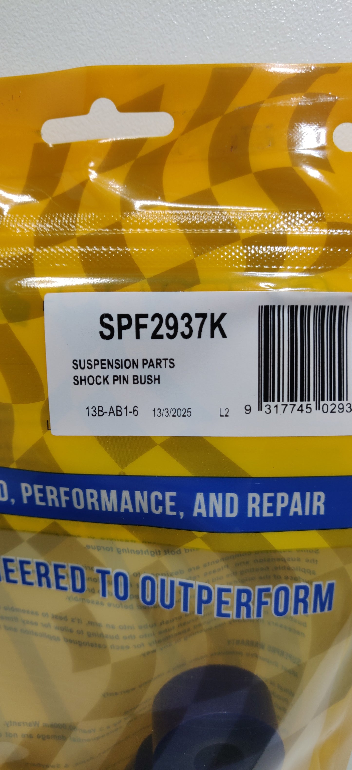 SuperPro SPF2937K Shock Absorber Bush Kit