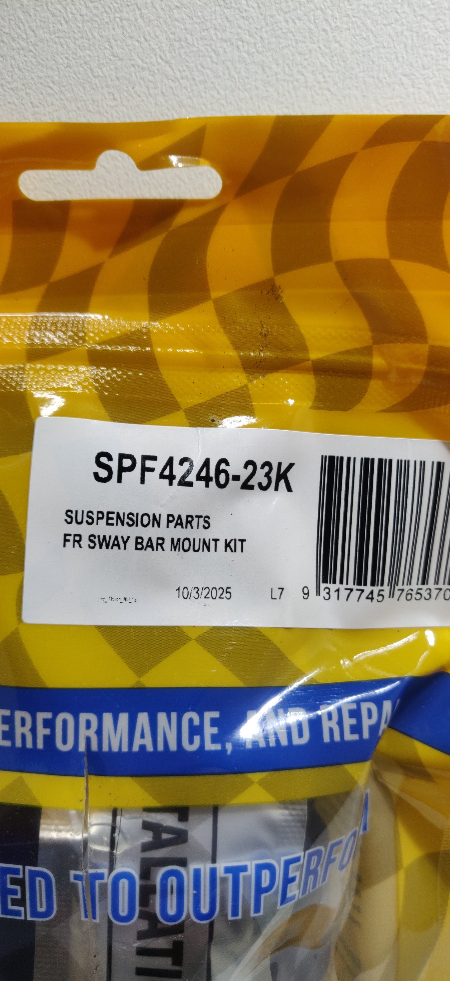 SuperPro SPF4246-23K Front Sway Bar Mount Bush Kit 23mm Mazda 6 GH 2007-2012