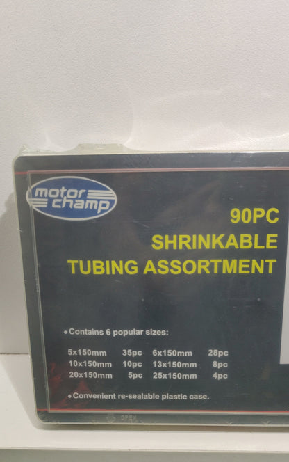 Motor Champ 90 piece heat shrink tube assortment kit AST-90