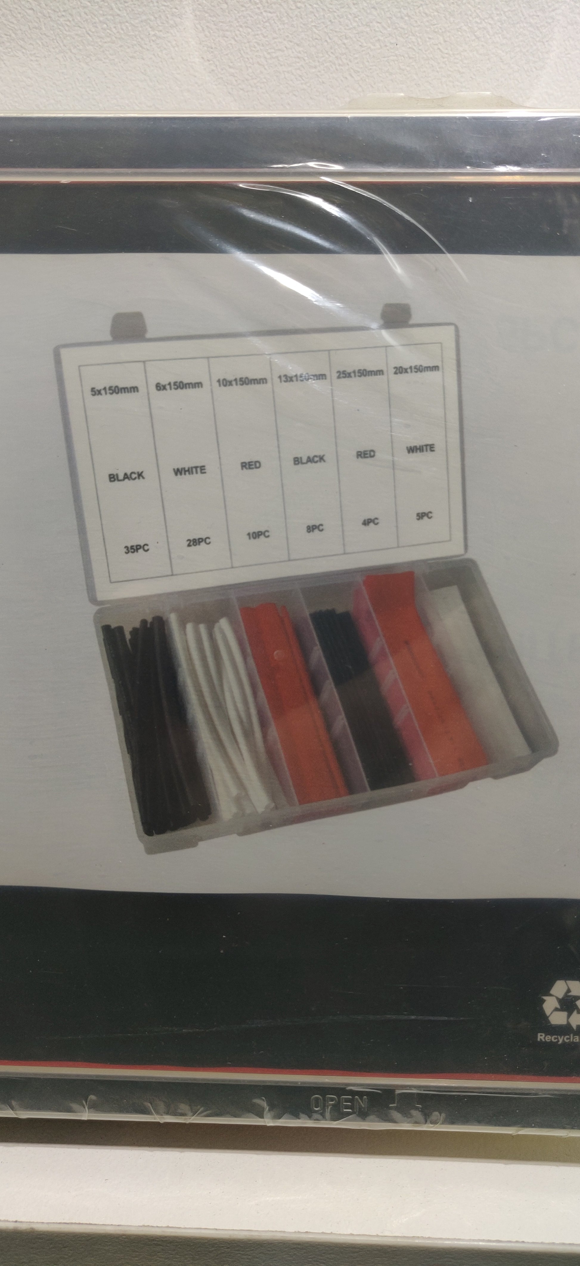 Motor Champ 90 piece heat shrink tube assortment kit AST-90