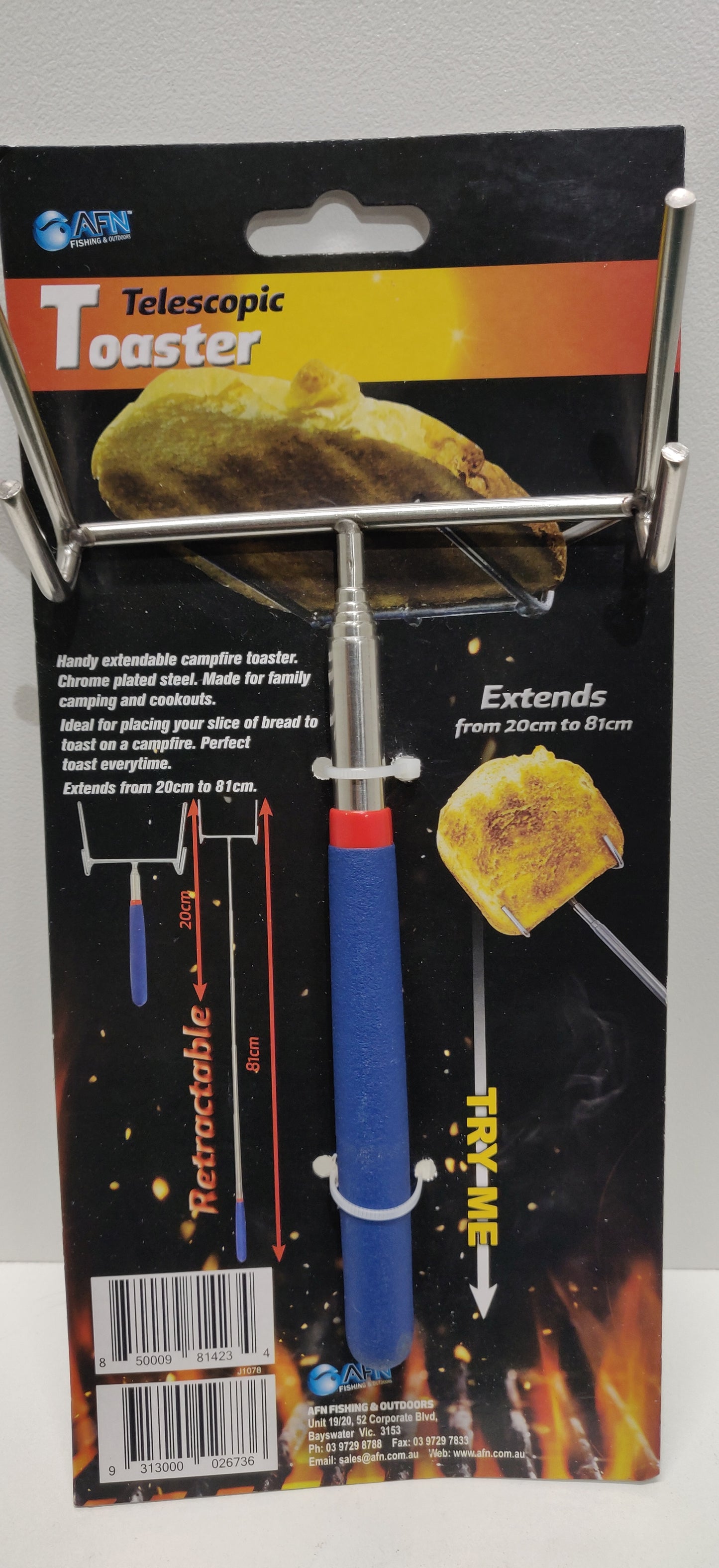 AFN Telescopic campfire camping toaster 4X4 4WD AC6774
