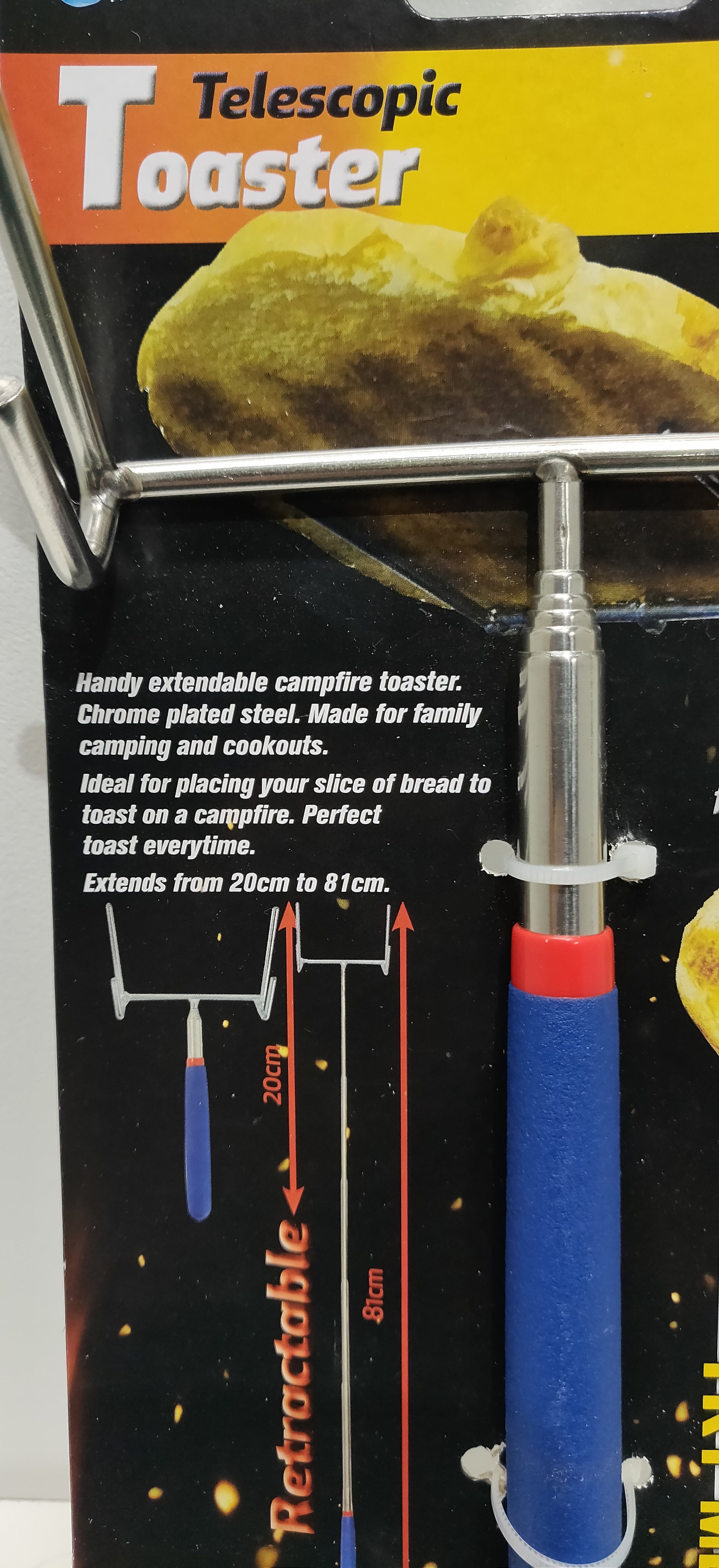 AFN Telescopic campfire camping toaster 4X4 4WD AC6774