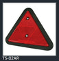 Red Triangle Reflector 150mm Safety Warning for Truck Trailer TS-02AR