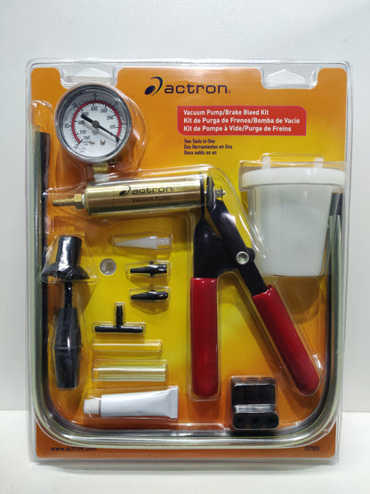 ACTRON CP7835 Vacuum Pump and Brake Bleed Kit