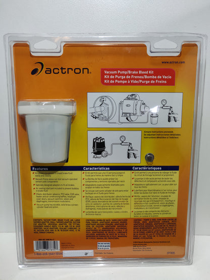 ACTRON CP7835 Vacuum Pump and Brake Bleed Kit