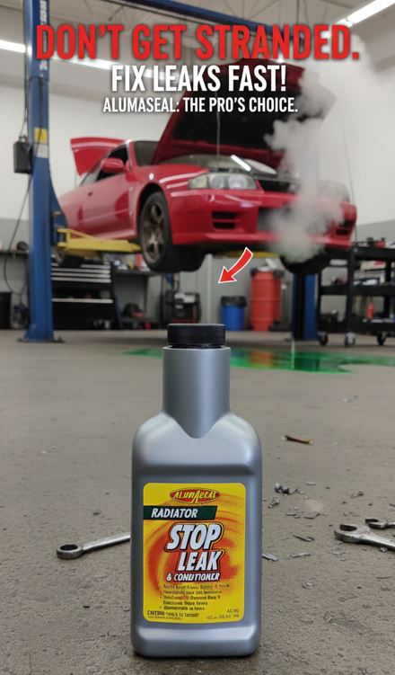 ALUMASEAL ASLC16 radiator stop leak and conditioner 473ml bottle