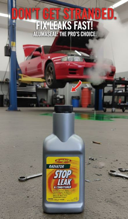 ALUMASEAL ASLC16 radiator stop leak and conditioner 473ml bottle