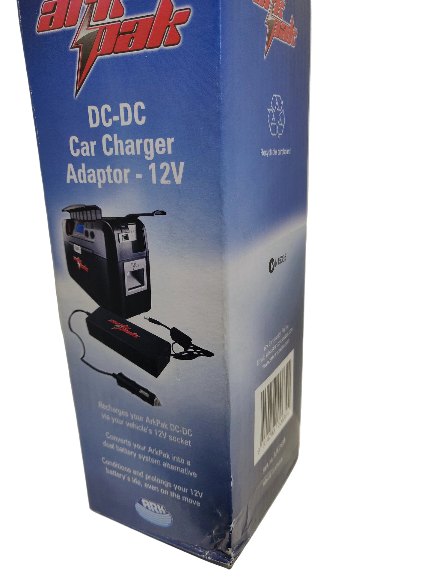 ArkPak 12V DC-DC 7 Stage Car Charger Adaptor APCC60B