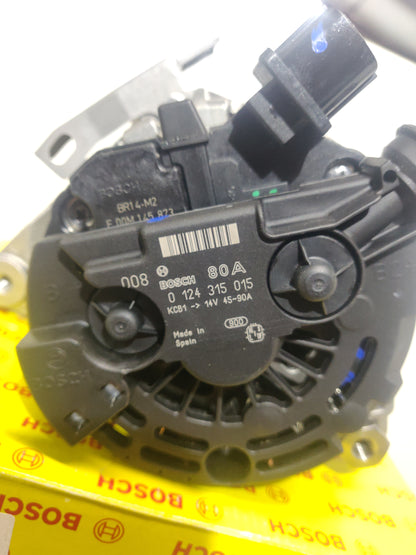 Bosch Alternator 0124315015 12V 80A For Camry MCV20R MCV36R ES300 1MZFE