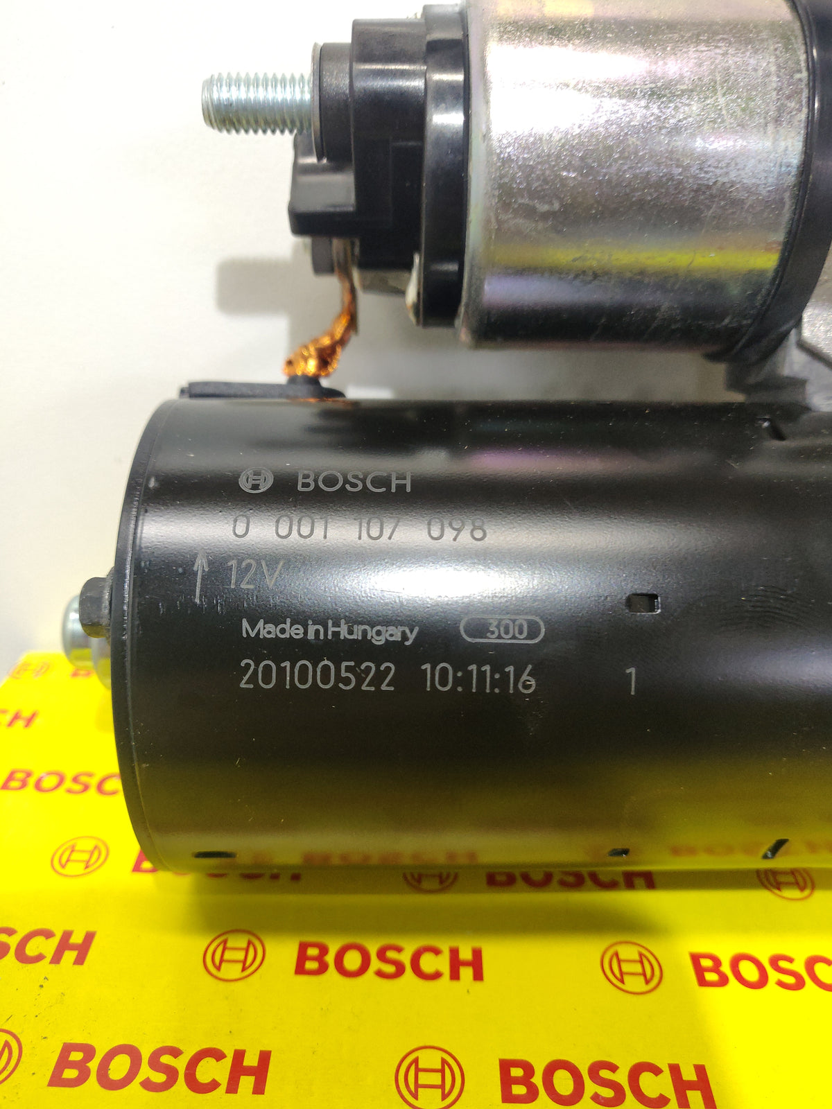 Bosch Starter Motor 0001107098 For Holden Astra TR TS Z18XE X18XE1 X20XEV