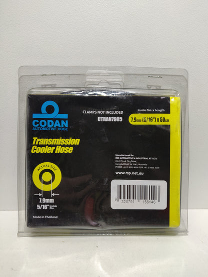 Codan 8mm (5/16") Transmission Cooler Hose 50cm Length
