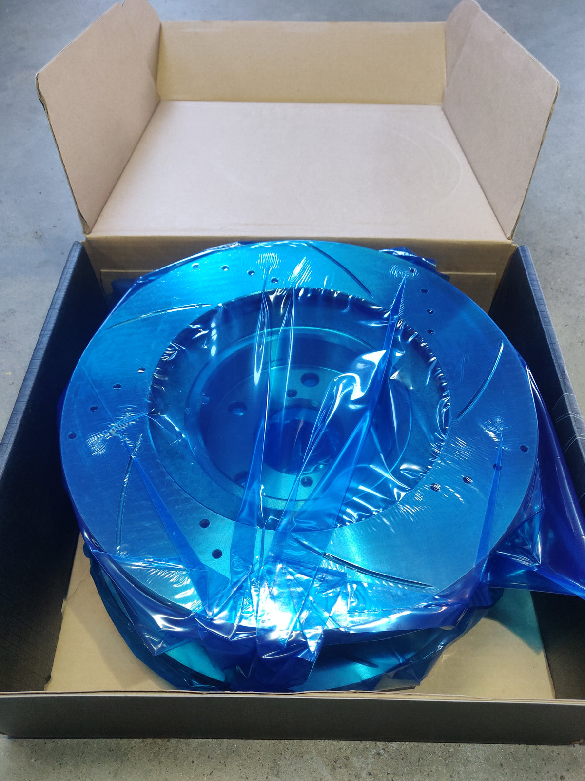 Front Disc Rotors Drilled Slotted Subaru WRX Impreza BRZ Forester & Toyota 86 Refer DR650