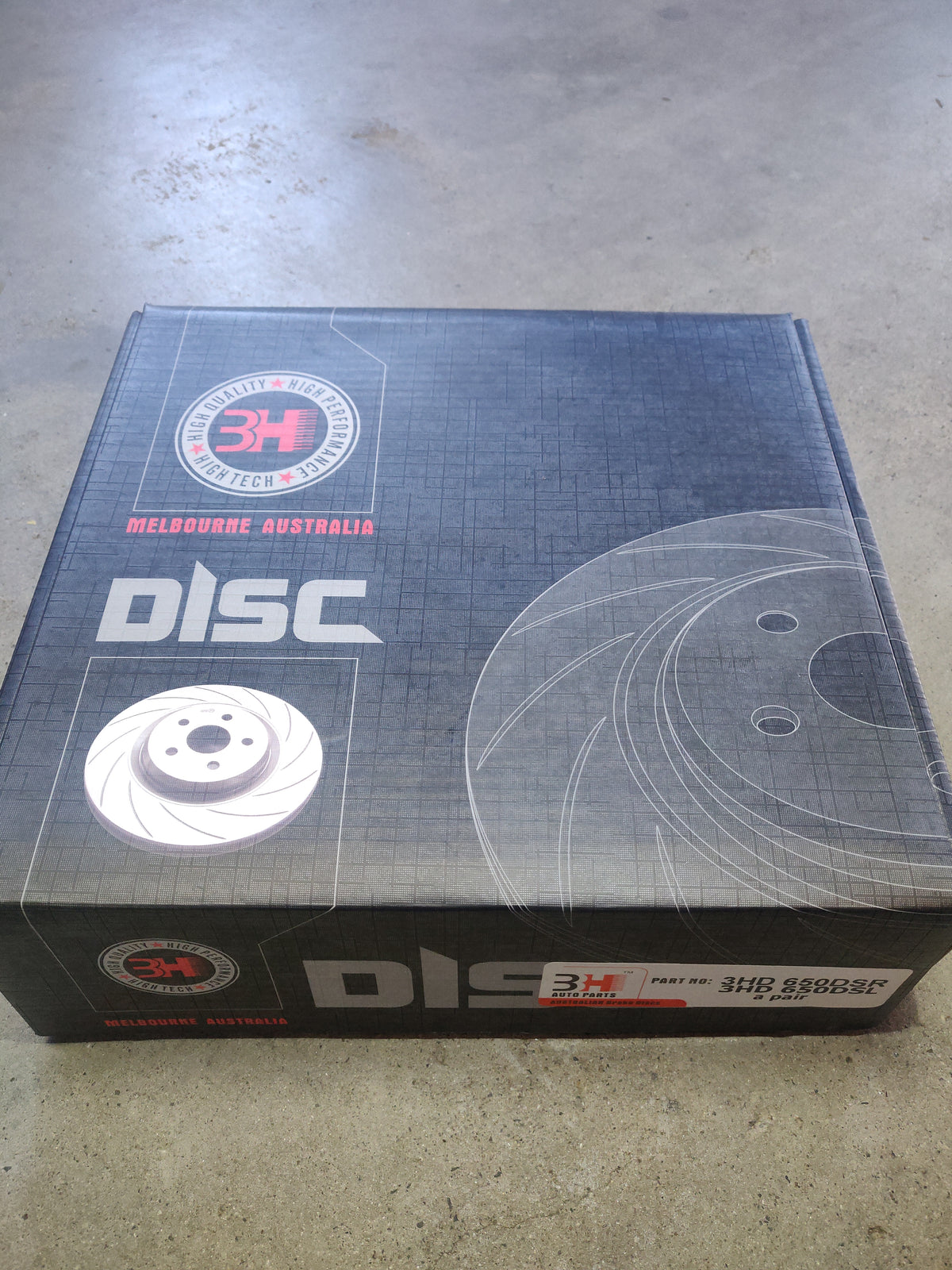 Front Disc Rotors Drilled Slotted Subaru WRX Impreza BRZ Forester & Toyota 86 Refer DR650