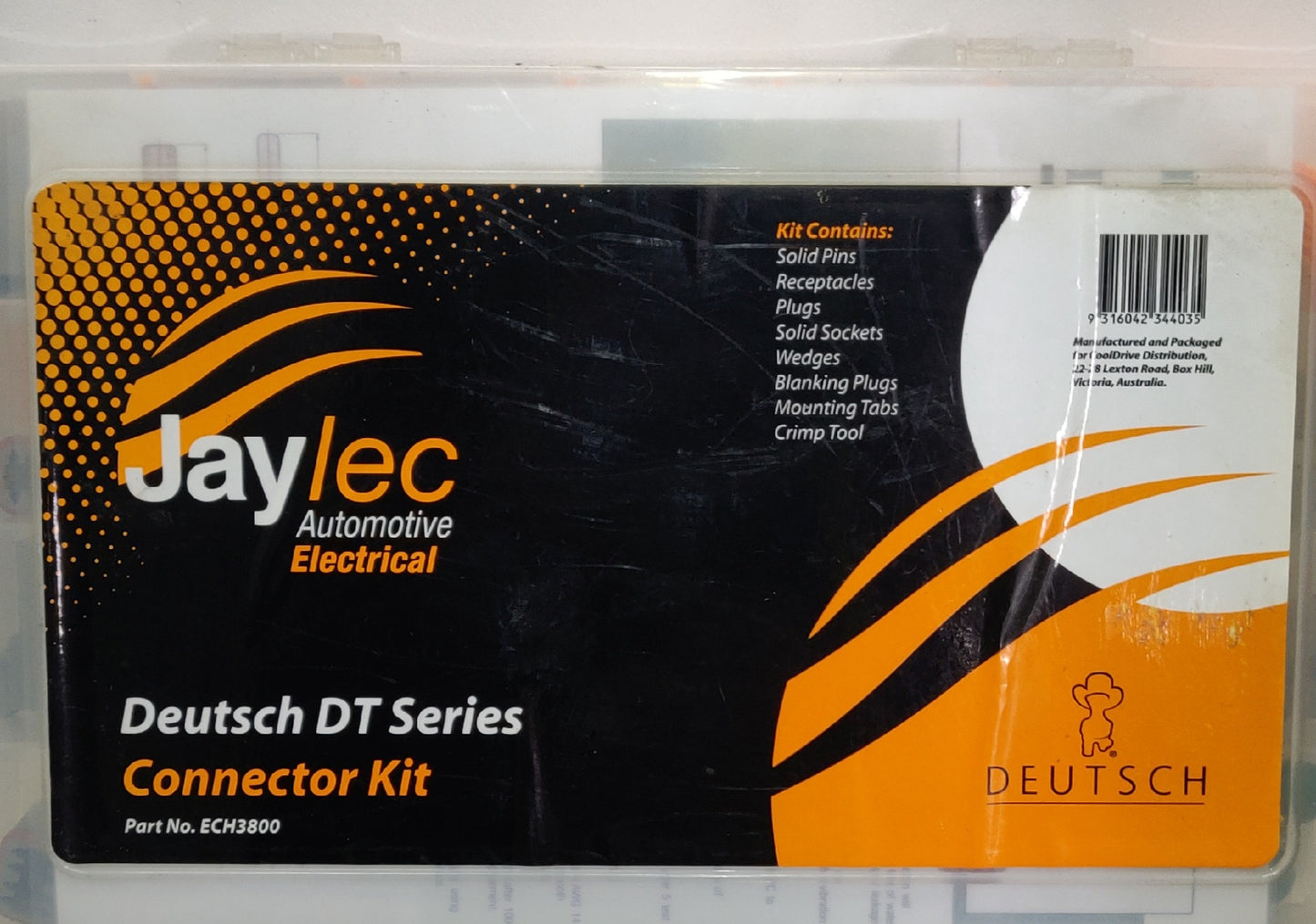 Jaylec ECH3800 Deutsch DT Series Connector Kit With Tool 