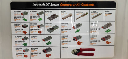 Jaylec ECH3800 Deutsch DT Series Connector Kit With Tool 