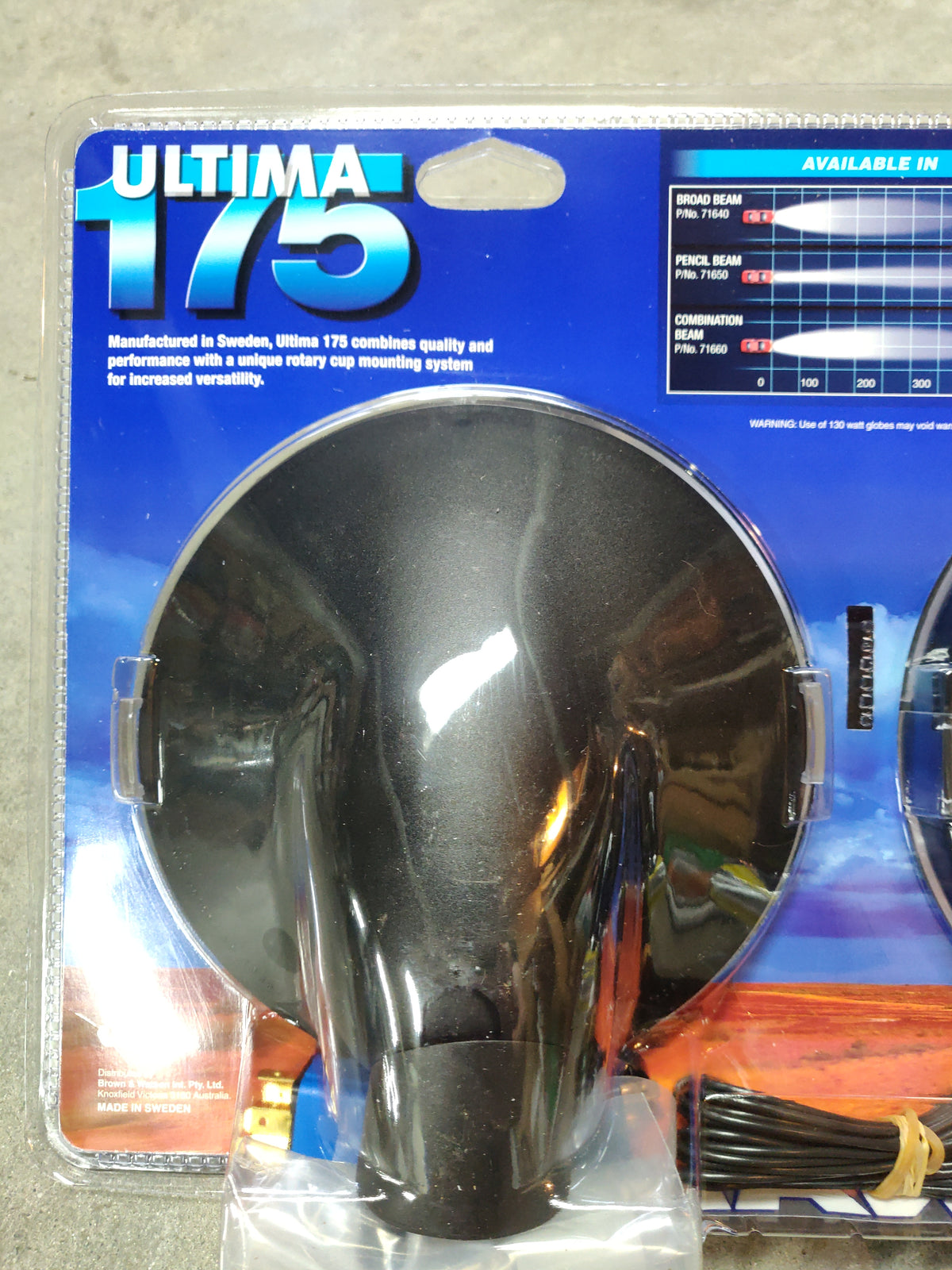 Narva Ultima 175 12V 100W Pencil Beam Driving Light Kit 71650