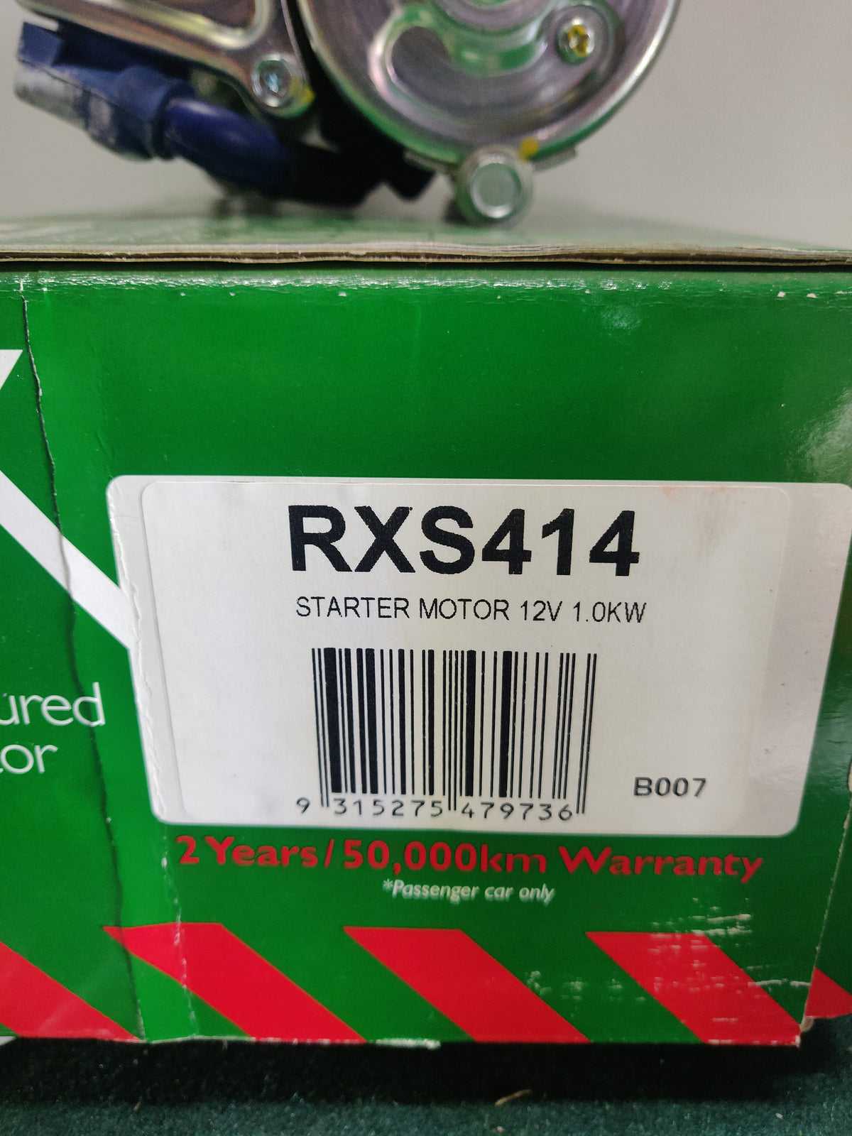 OEX Starter Motor RXS414 TOYOTA HI-LUX HI-ACE ENG 2Y 3Y 4Y
