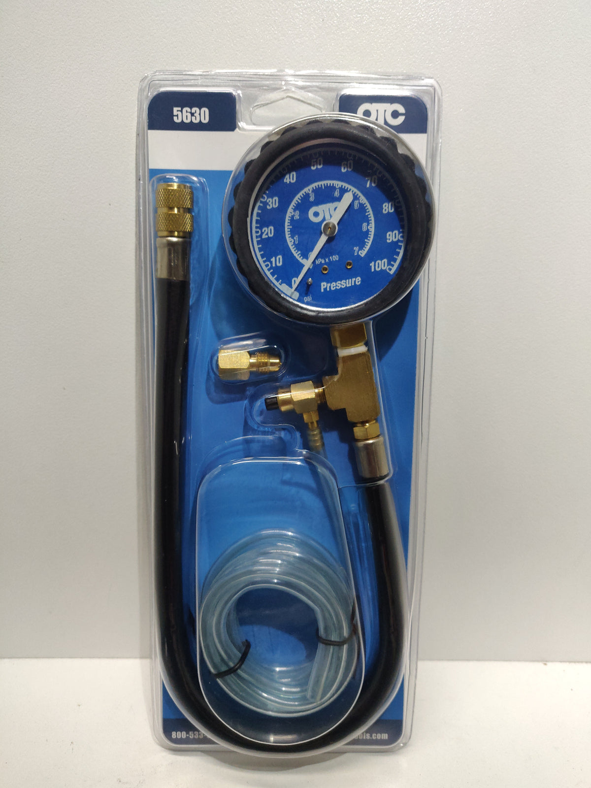 OTC 5630 Fuel Injection Pressure Tester Kit For GM Chrysler Ford CFI