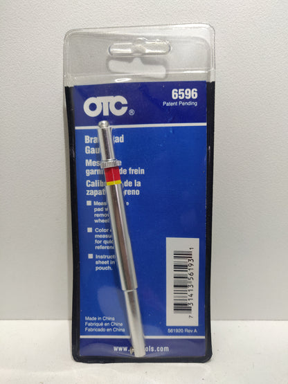 OTC 6596 Brake Pad Gauge Thickness Measuring Tool