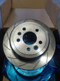Rear Disc Rotor Slotted Pair For Ford Falcon Fairmont EF EL XR6 XR8 Refer DR133 DBA133